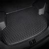 HIPATU Auto Tappetino per Bagagliaio per MG ZS 2017-2022 2023 2024, Antiscivolo Impermeabile Protezione Auto Vasca Baule Tappeto Accessori,A-Black