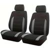 JABBNGD Coprisedili Anteriori per Auto, per Jeep Renegade 2015-2024 Anteriore Impermeabile Resistenti Facili Installare Pulire Sedili Accessori Anteriori Copri Sedili,B