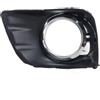 OTOZUM Griglie Fendinebbia Compatibile Con Toyota Per Land Per Cruiser Per Prado 150 FJ150 LC150 2010-2013 Fendinebbia Anteriore Griglia Lampada Trim Copertura Telaio Coperchio Lunetta