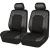 JABBNGD Coprisedili Anteriori per Auto, per Ford Fiesta 2009-2018 Anteriore Impermeabile Resistenti Facili Installare Pulire Sedili Accessori Anteriori Copri Sedili,A