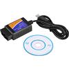KIMISS Cavo USB KIMISS On-Board Diagnostics2 connessione USB auto V1.5 On-Board Diagnostics2 scanner di interfaccia del cavo diagnostico per On-Board Diagnostica obd adapter usb+obd adapter usb obd ada