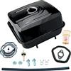 HZ Serbatoio carburante nero per Honda GX390 GX340 GX270 GX240 GX420 8HP 9HP 11HP 13HP 16HP Harbor Freight motore 420cc.