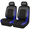 JABBNGD Coprisedili Anteriori per Auto, per Ford Fiesta 2009-2018 Anteriore Impermeabile Resistenti Facili Installare Pulire Sedili Accessori Anteriori Copri Sedili,D