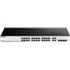 D-Link Web Smart DGS-1210-28 - Interruttore - Gestito - 24 x 10/100/1000 + 4 X