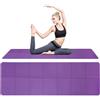 zwxqe Folding Esercise Mat, Anti-slip Workout Mat, Portable Folding Yoga Mat, Double Side Esercise Mat, Esercise Mat, Mute Esercise Mat, Yoga Mat With Carry Bag, Pilates Workout Mat, Foldable Yoga Mat