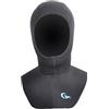 KQFCAZRE Cappuccio da Immersione 5mm Neoprene Elastico Protezione Testa Orecchie Termica AntiGraffio Adatto a Nuoto Surf Snorkeling Immersioni Subacquee Sport, XL