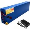 HJGHY Pacco di batterie al Litio Ricaricabili da 48 V 12 Ah, Batteria ad Alta Potenza 13S4P da 48 Volt in PVC per Scooter e ciclomotori.
