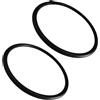 Mlswmkf Guarnizione O-ring 2 pezzi Compatible With motori fuoribordo 150 175 200 220 225 CV 3.0 4.0 5.0 5.7 V6 V8 84245 18-0275 93210-97M55-00