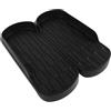 HOMSFOU Pedali per Cyclette Fitness in Plastico Nero, Facili da Installare Compatibilità per Attrezzature Sportive e Allenamento Gambe in Palestra