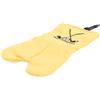 Generic Divertente Custodia per Palline, Accessorio Compatto in Velluto Bifacciale per Gli Amanti dello Sport, Giallo 19 X 13,5 Cm