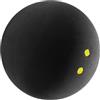 ERRORY Palla da squash per esercitazioni avanzate, doppio punto giallo 38 mm palla da allenamento in gomma, backup singolo per uso regolare