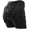 Gettimore Pantaloncini protettivi per sci e derby, comodi e a compressione, con schiuma ammortizzante (L)