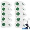 zwxqe Golf Iron Headcovers, Portable Golf Iron Head Protector, PU sintetico Leather Iron Covers, Iron Covers For Golf Club, Golf Headcovers For Men, Iron Headcovers For Golf Club, Golf Club Head Protector