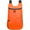 Posheliox Zaino da trekking pieghevole per esterni, zaino da campeggio per uomo e donna, zaino leggero impermeabile con cinghie in rete traspirante, borsa da viaggio in nylon di qualità (arancione)
