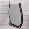 LoogCape Supporto per sella in ferro verniciato a polvere con 3 bracci mobili, ideale per stalla, camera sella, fienile, rimorchi, garage, stoccaggio salvaspazio, robusto accessorio per equitazione