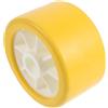 DEARMAMY Rullo per Protezione Yacht Giallo per Carrello Barca in Eva con Foro da 7/8 e Dimensioni 2.7 W X 4.7 Od e Uso su Slip Privati e Sentieri di Ghiaia