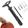 zwxqe Pallacanestro Pump, portatile sport pallacanestro Pumps Tool, Multi-purpose Anti-Slip Handle Device Quick Inflation, Accessories for Kids and Family Use with Balloons Pool Items