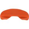 HERCHR Imbottitura per bilanciere, 2 Pezzi TPE Imbottitura per Collo con bilanciere Imbottitura Morbida per Squat con bilanciere per Barra di Sollevamento Pesi (Rossa)