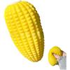 Fauhapyway Crunchy Mais Stress Ball Squeezing Fidget Toy per alleviare l'ansia Esercizio mano Grip Rinforzante Giallo Materiale PET 10,9 cm