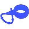 Bediffer Custodia Protettiva Morbida per Porta Palline da in Silicone per Appassionati di Design Regolabile e Resistente Alla Caduta 1 unità (Blu)
