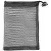 Baoblaze Mesh Sacco Contenitore Attrezzatura Sportiva Borsa Reticolata Cordoncino Poliestere Leggera Traspirante Resistente Adatta per Allenamento Vacanze Fitness Atleti, Black, 20x30cm