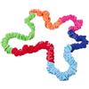 KQFCAZRE Banda Elastica Cooperativa Gioco di Movimento Collettivo Fascia per Giochi Anello in Lattice per Squadre con Copertura in Velluto Adatto per Divertim, 3.5m