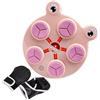 zwxqe Smart Music Boxing Machine, Cartoon Wall Mounted Boxing Machine, Musical Punching Machine, Adjustable Punching Speed Trainer, Cartoon Wall Mounted Musical Boxing Machine for Kids and Adults