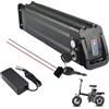 HJGHY ,2pin,24V 10Ah, Batteria al Litio per ebike da 24 V 8 Ah 10 Ah 13 Ah 15 Ah 20 Ah, Pacco batterie al Litio Ricaricabili da 24 Volt per Motore di Mountain Bike con Caricabatterie