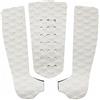 Baoblaze Surfboard Tappetino Antiscivolo Grip Traction Pad Ammortizzazione Retro Adesivo EVA Materiale Design Resistente Adatto per Surfisti Attività Acquatiche Allenamento Decorazione Tavola, Bianco
