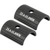 QEAS 2 adattatori per manubrio della bicicletta, distanziatori da 25,4 a 31,8 mm, in alluminio anodizzato, antiscivolo, morsetto a C, montaggio senza maniglia, adatto per mountain bike, bici da corsa