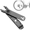 zwxqe Tire Link Removal Tool, Multi-Functional Tire Link Pliers for Installation, 4,57 x 0,79 x 0,35 pollici Compact Cycle Wheel Chain Remover for Home and Travel Use