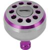 Luqeeg Manopola di Alimentazione per Mulinello da Pesca Antiscivolo in Lega di Alluminio, Impugnatura da 38 Mm, Impugnatura Professionale con per Mulinello da Baitcasting S A D di Ricambio per Pesca