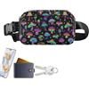 zwxqe Fanny Packs for Women, Men Fanny Pack | Pack di vita da uomo regolabile con nastro riflettente,Pouche a cintura multiuso alla per palestra scuola all'aperto Vacanze casual, C, riferimento
