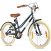 PROMETHEUS BICYCLES Bicicletta retrò per bambini da 20 pollici, da 20 pollici, per bambini dai 6 anni in su, colore blu