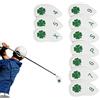 zwxqe Golf Iron Headcovers, Copertine da golf portatili, Iron Head Protector, PU Leather Golf Iron Covers, Sintetic Leather Iron Covers, Golf Iron Covers for Men, Golf Club Headcovers, PU PU PU Leather