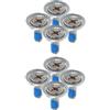 minkissy Viti con Rondelle per Attacchi da Snowboard in Acciaio Inossidabile 8 Pezzi per Montaggio Stabile e Precisione Accessori per Hardware Snowboard