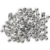 Generic Perline da Pesca a Doppio Sonaglino per Attirare Pesci Attrattore da Pesca in Mare Durevole in Metallo e Plastica da 50 Pezzi per Pescatori (SILVER)