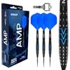 RED DRAGON Freccette AMP Switch Points Series, 24 g, Powered by Winmau, freccette professionali al 90% in tungsteno, volo/fusto integrato NitroFlite, freccette in acciaio, alette e fusti