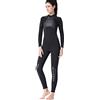 BTOSEP Muta subacquea da 3 mm per uomo e donna, a maniche lunghe, in neoprene, comoda attrezzatura da nuoto per sport acquatici (XL)