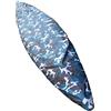 KQFCAZRE Copertura Kayak Copertura Barca Copertura Canoa Accessori Kayak Oxford Chiusura con Lacci Regolabili Leggera Resistente all'Acqua Polvere Adatta per, Camouflage Marino, per Kayak 5,6-6m
