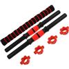 Ciieeo 1set Manubrio con Asta Dritta da Maniglia Antiscivolo per Pesi Palestra Accessorio Bilanciere Resistente e Sicuro per Allenamento Forza Casa e Gym