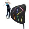 zwxqe Putter Cover, PU Leather Magnetic Mallet Headcover with Embroidery, Stylish Golf Club Protector for Men Women, Durable Portable Golf Accessories Athletes, Tournament Play, Golfers