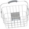 Generic Cestino Bici Cestino per Bicicletta Organizer Portaoggetti Accessori Trasporto Resistente per comodità Viaggi Regali Animali Domestici Spesa Trasporto, Acciaio Inossidabile, con Maniglia