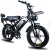 Generico Estock1 Bici Elettrica Veloce, Fatbike, Bicicletta Elettrica con Motore Cicli Elettrici E-bike 250W 2 Posti Ebike