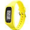 Generic Fitness - TPU, orologio contapassi da 25 cm, display multifunzione, monitor leggero per attività fisica, rileva passi, calorie e distanza, orologio sportivo digitale per camminare, correre, palestra
