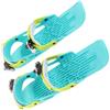 Qqmora Mini Pattini da Sci Pattini da Corti Portatili Regolabili per Sport Invernali All'aria Aperta S: 8 X 39 Cm Nylon 2 unità (Dimensioni ridotte)