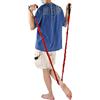 Qqmora Cintura Elastica per Yoga con Corda da Tirare Scanalata Fasce di Resistenza Durevoli per Allenamento di Potenza e Fitness Verde 10 Libbre (#2)
