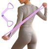 zwxqe Kit di fascia per esercizi di resistenza, Figura 8 resistenza band, non slip handles allenamento attrezzature per donne uomini casa palestra pilates yoga muscolo stress personale benessere quotidiano