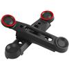Allthingstore Accessorio di ricambio per forcella posteriore per scooter elettrico Ninebot F3 F3 Pro progettato per una maggiore durata e un maggiore fascino visivo dello scooter (a sinistra)