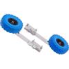 yikmid Slipräder - Gommone e ruote posteriori in acciaio inox, fino a 150 kg, con pneumatici da 25 cm, robusti, per il trasporto di gommoni, rimorchi, sport acquatici